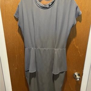 Winter Kate Charcoal Midi Dress